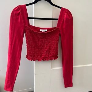 Topshop Square Neck Top